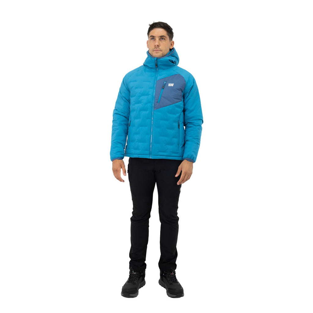 Parka Insulada HW Explorer Hombre Petroleo