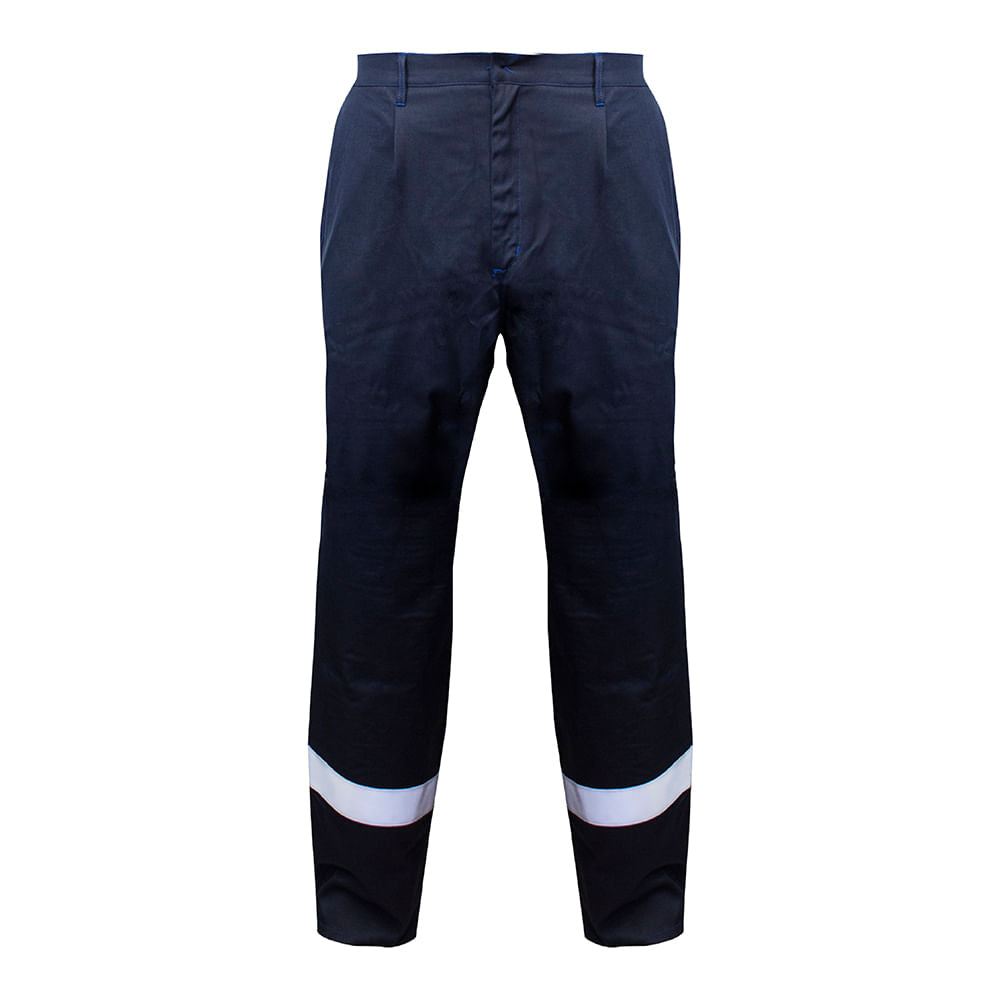 PANTALÓN IGNÍFUGO ANTIESTÁTICO AZUL MARINO