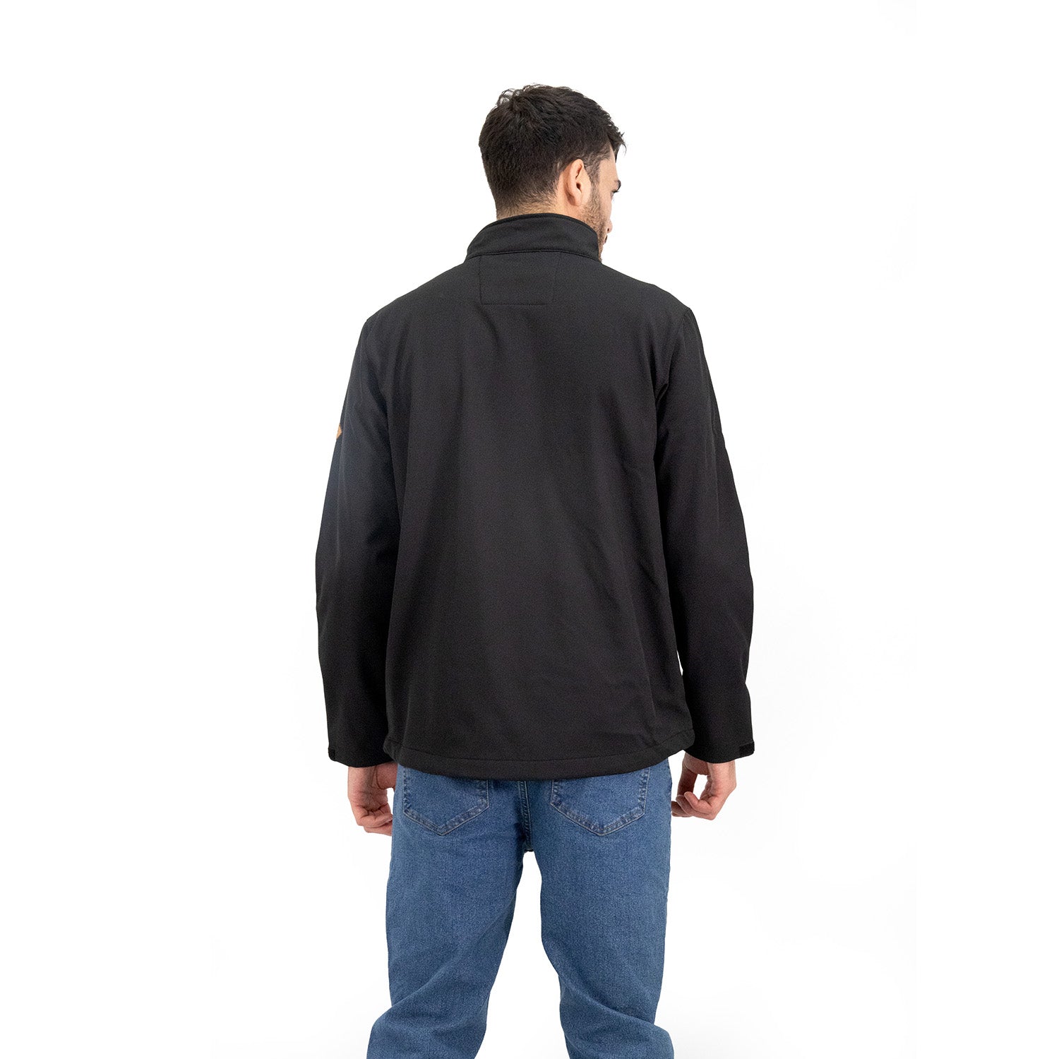 Softshell Quebec Lobo Negro Hombre