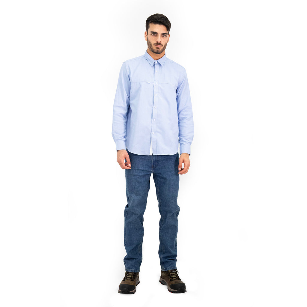 Camisa Quebec Vancouver Celeste