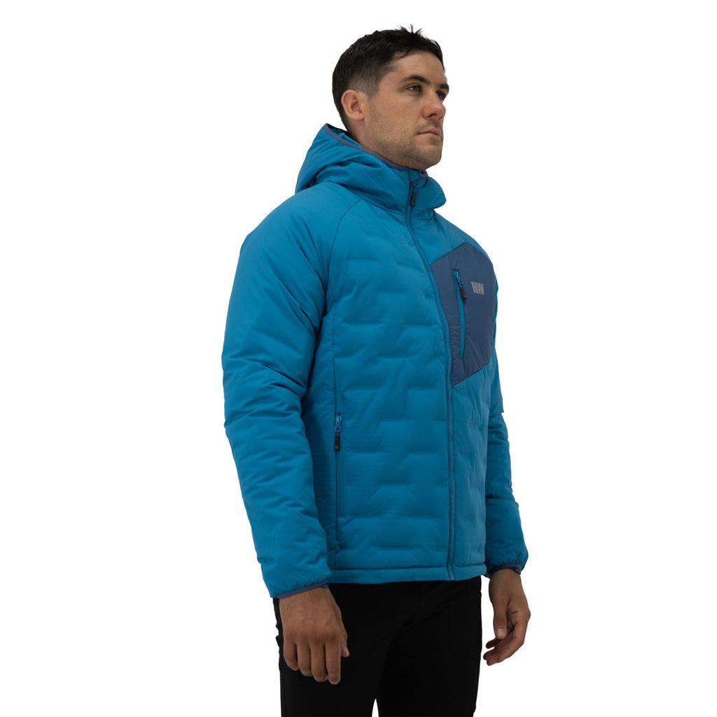 Parka Insulada HW Explorer Hombre Petroleo