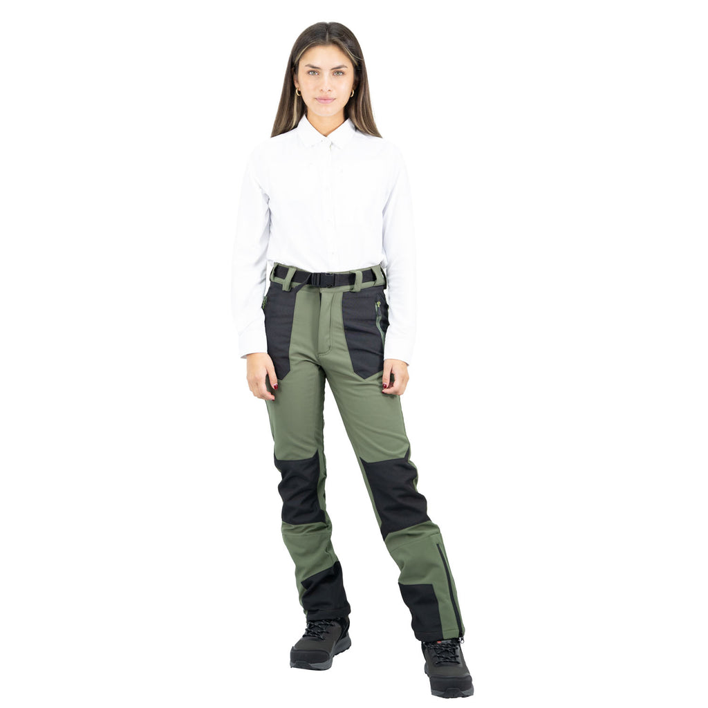 PANTALÓN TÉRMICO HW WOLVERINE MUJER VERDE OLIVA