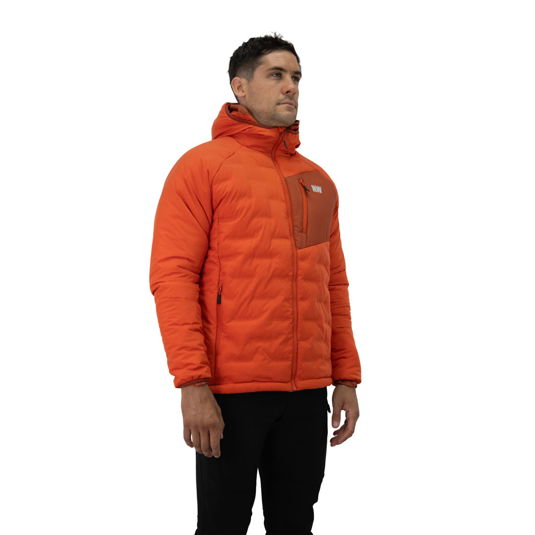 Parka Insulada HW Explorer Hombre Dark Orange
