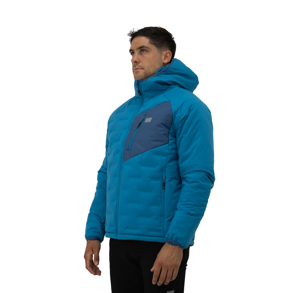 Parka Insulada HW Explorer Hombre Petroleo