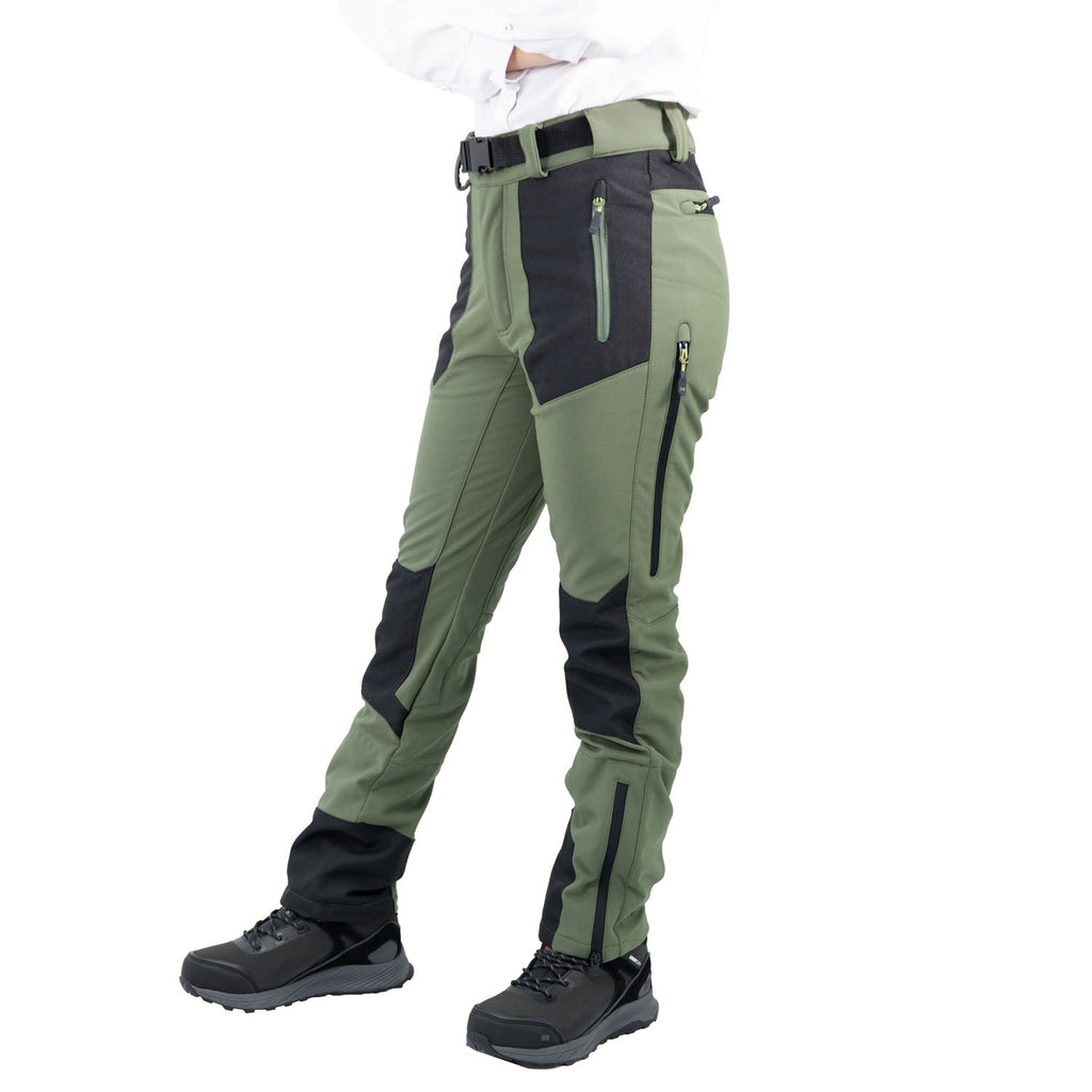 PANTALÓN TÉRMICO HW WOLVERINE MUJER VERDE OLIVA