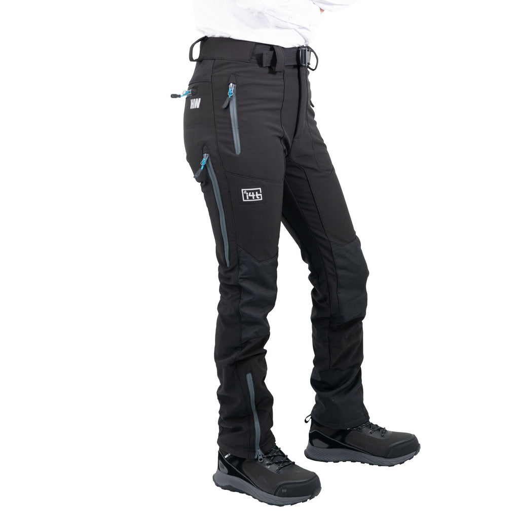 PANTALÓN TÉRMICO HW WOLVERINE ANTIACIDO NEGRO MUJER