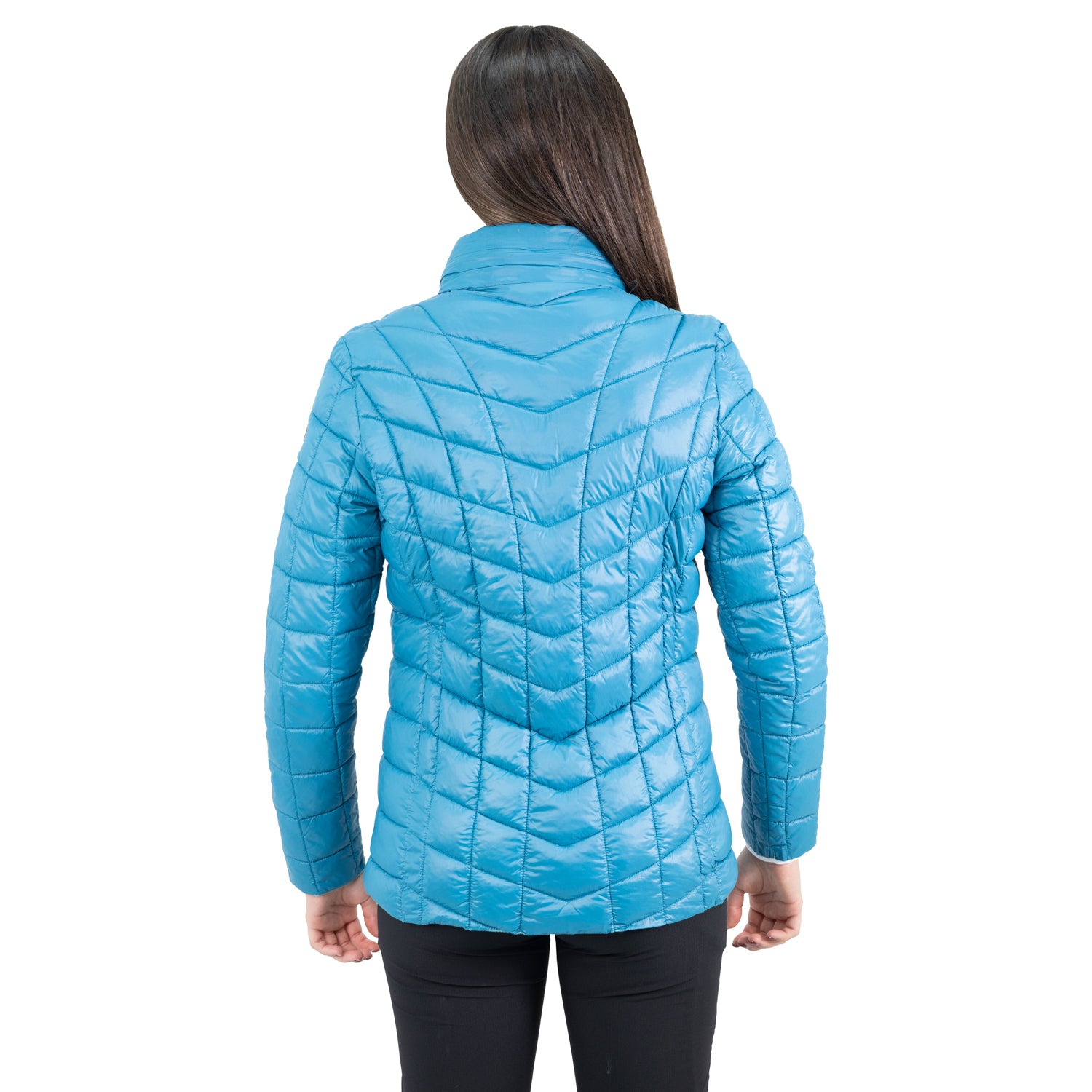 Parka Insulada HW Traveler Mujer Petroleo