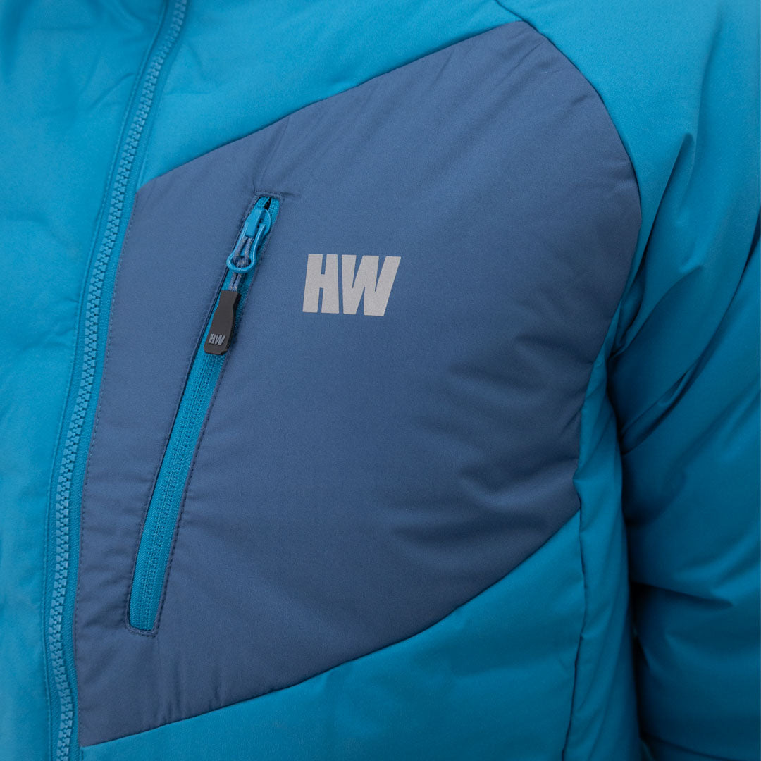 Parka Insulada HW Explorer Hombre Petroleo