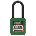 Candado Steelpro Dieléctrico Verde
