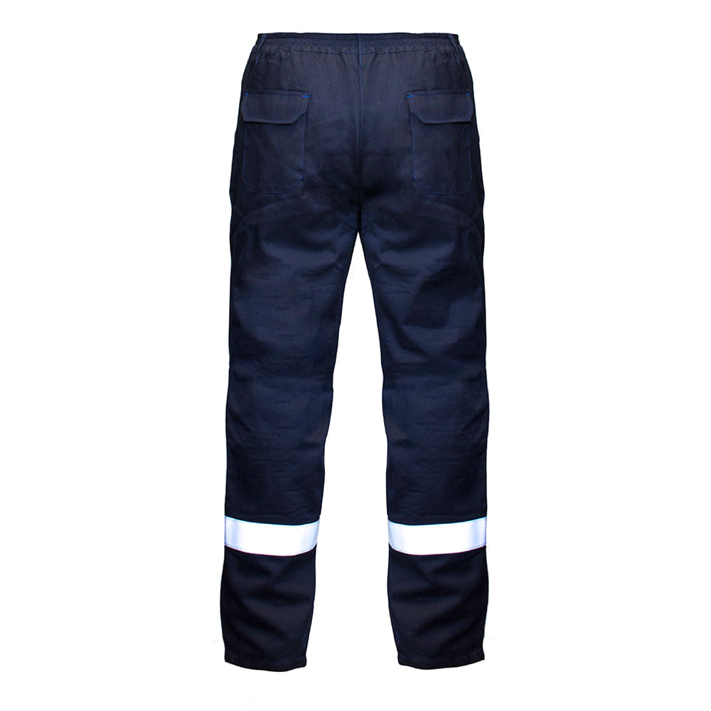 PANTALÓN IGNÍFUGO ANTIESTÁTICO AZUL MARINO