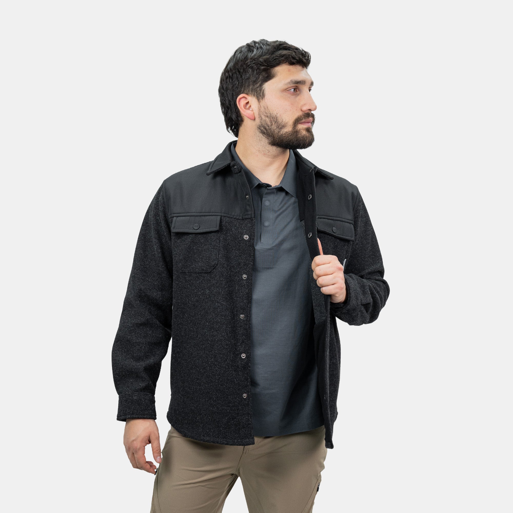 CHAQUETA HW BOSTON NEGRO