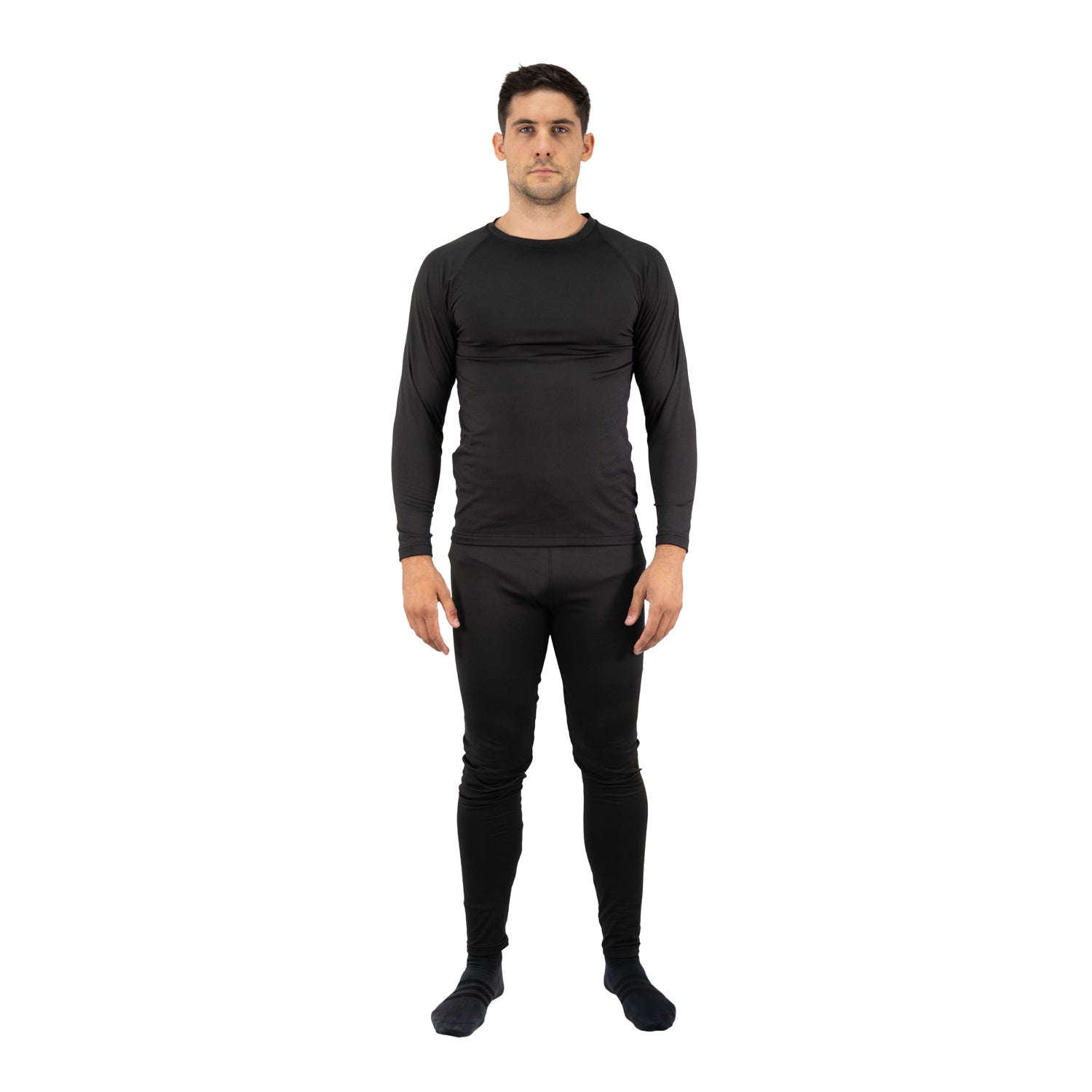 Conjunto Primera Capa HW HDX Termico Negro