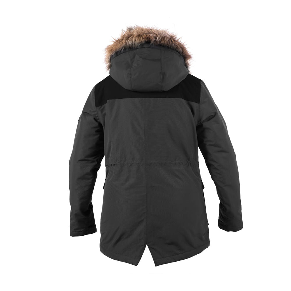 Parka Impermeable HW Kodiak Mujer Carbon Grey