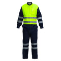 Overol Reflectivo RFX Bicolor Azul/Amarillo Fluor