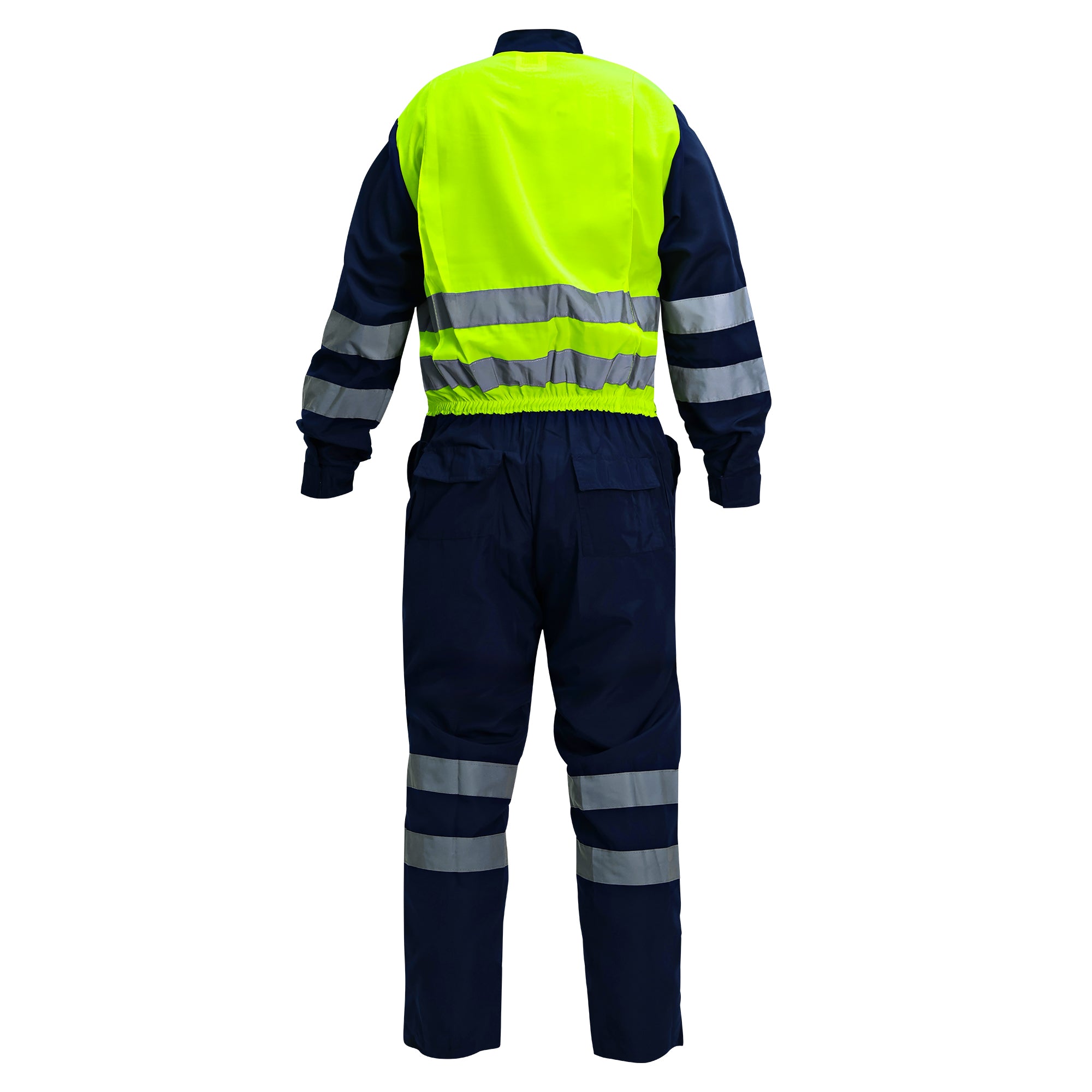 Overol Reflectivo RFX Bicolor Azul/Amarillo Fluor