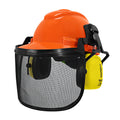 KIT CASCO MONSTER MOTOSIERRA NARANJO