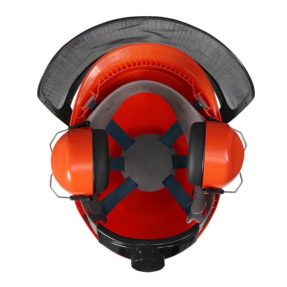 CASCO MTA ABS MOTOSIERRA NARANJO