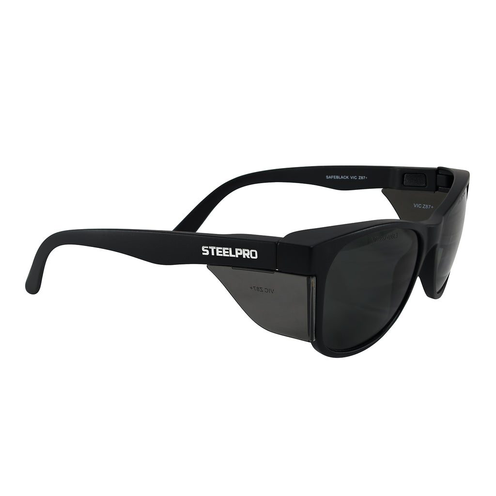 Lente Seguridad Safeblack Gris Steelpro
