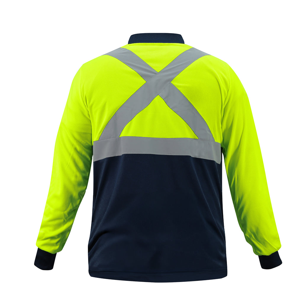 Polera Reflectiva Alaska Logistic Manga Larga