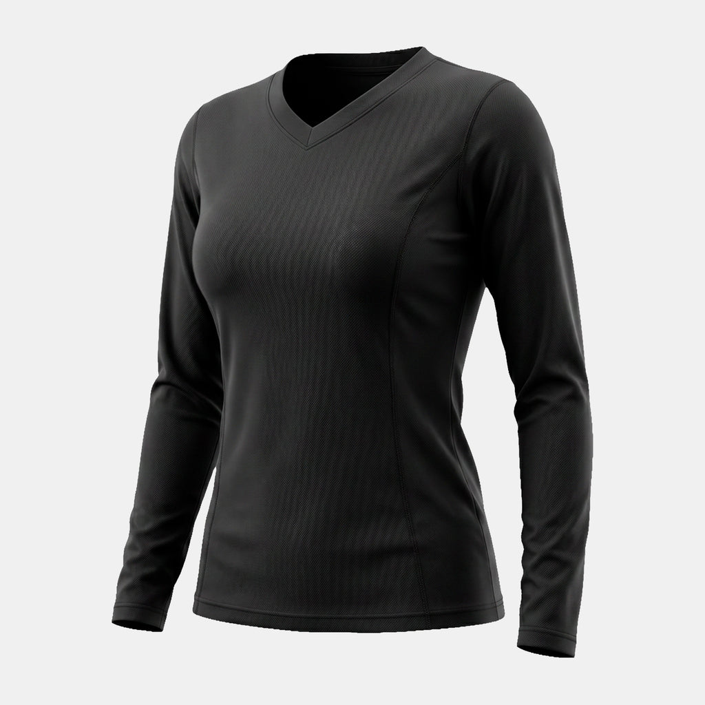 CONJUNTO PRIMERA CAPA HW POLIESTER COOLDRY MUJER BLACK