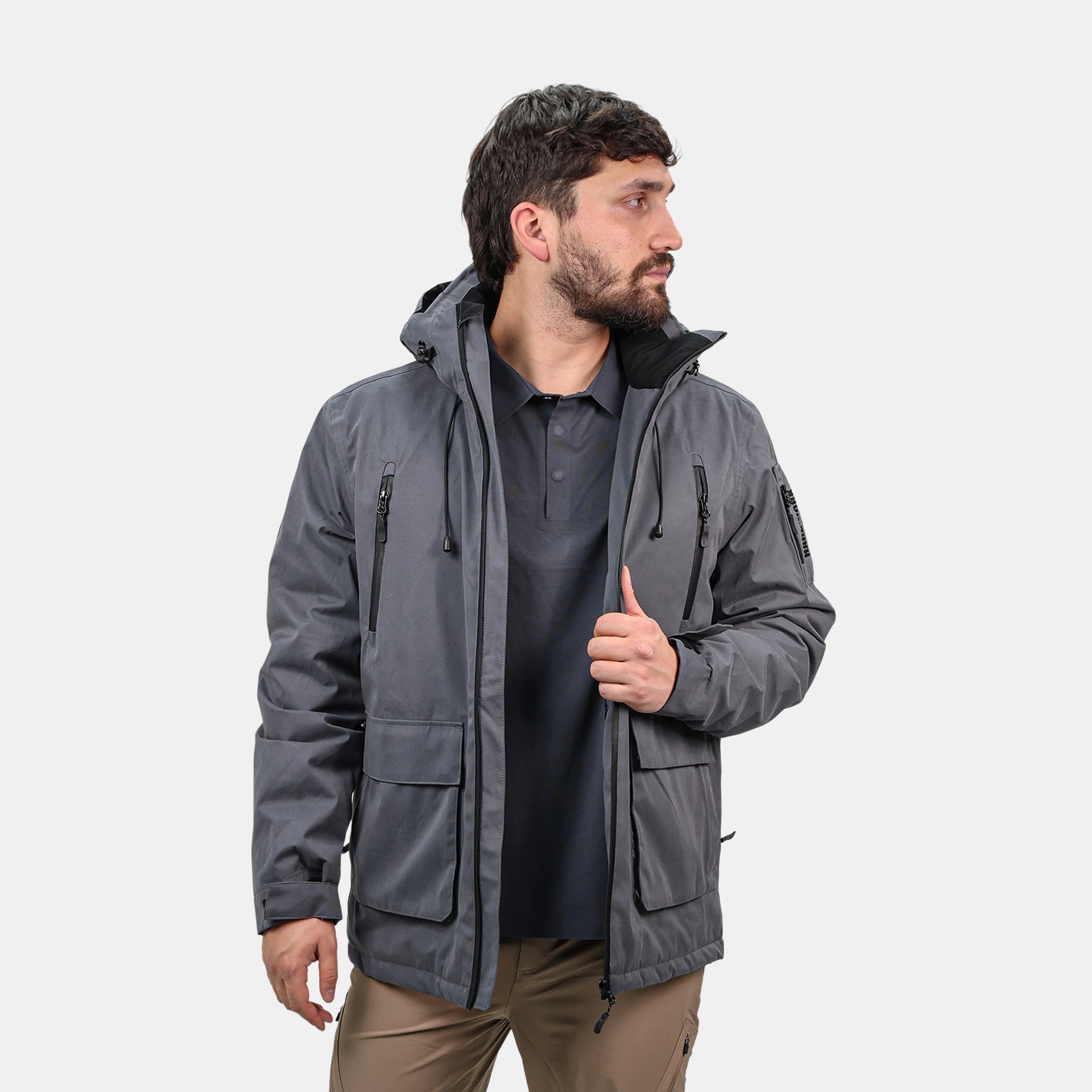 Parka Impermeable HW Vail Gris