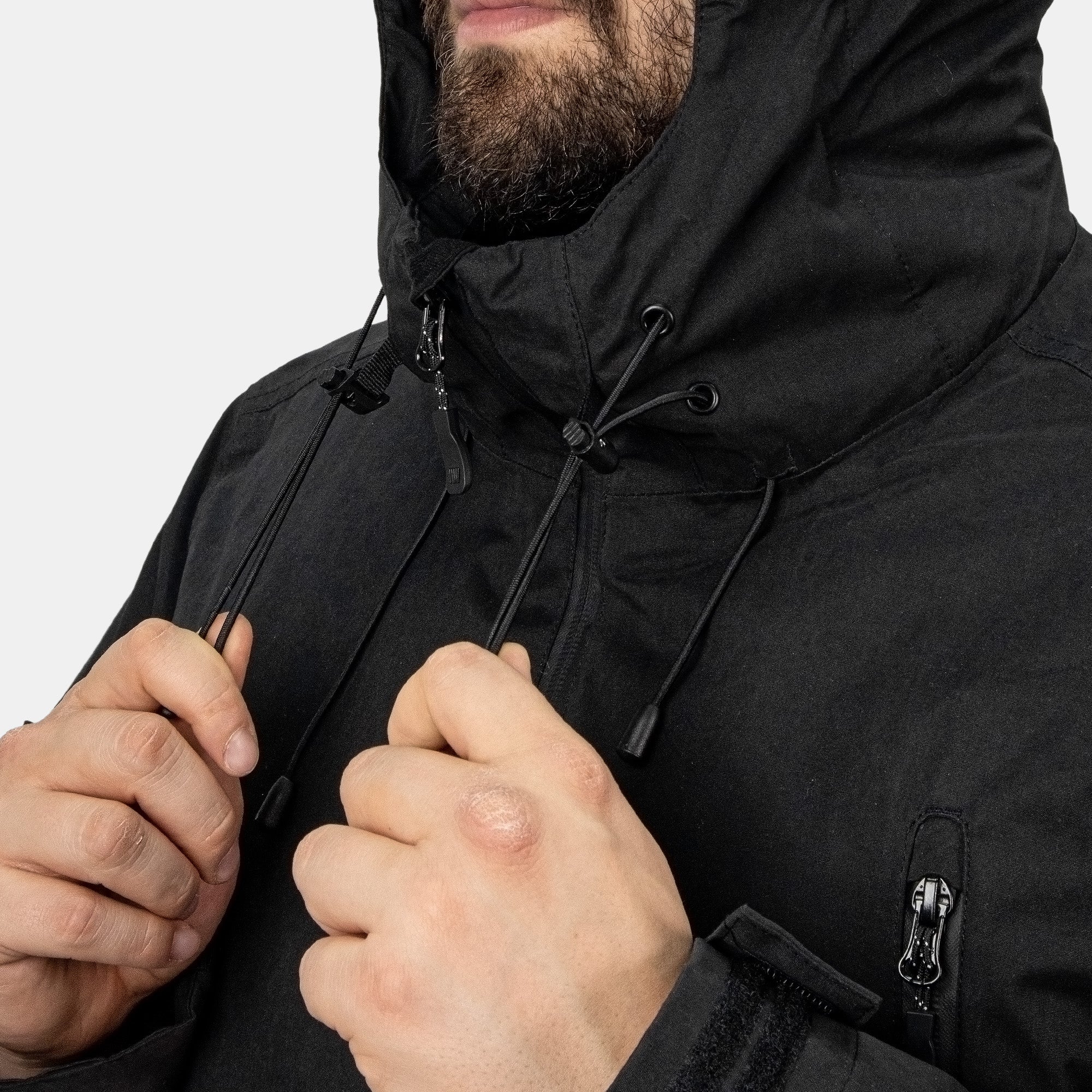 Parka Impermeable HW Vail Negro