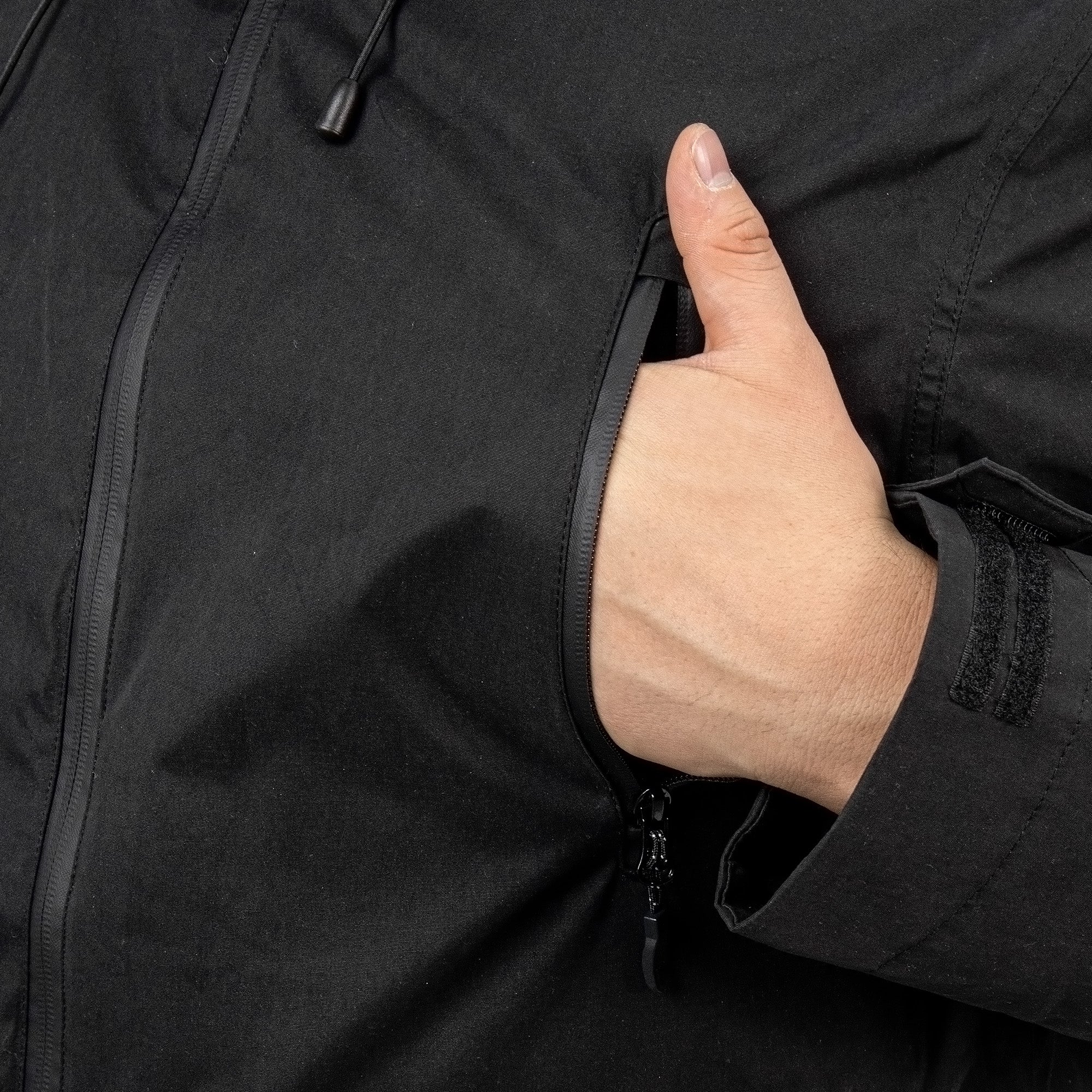 Parka Impermeable HW Vail Negro