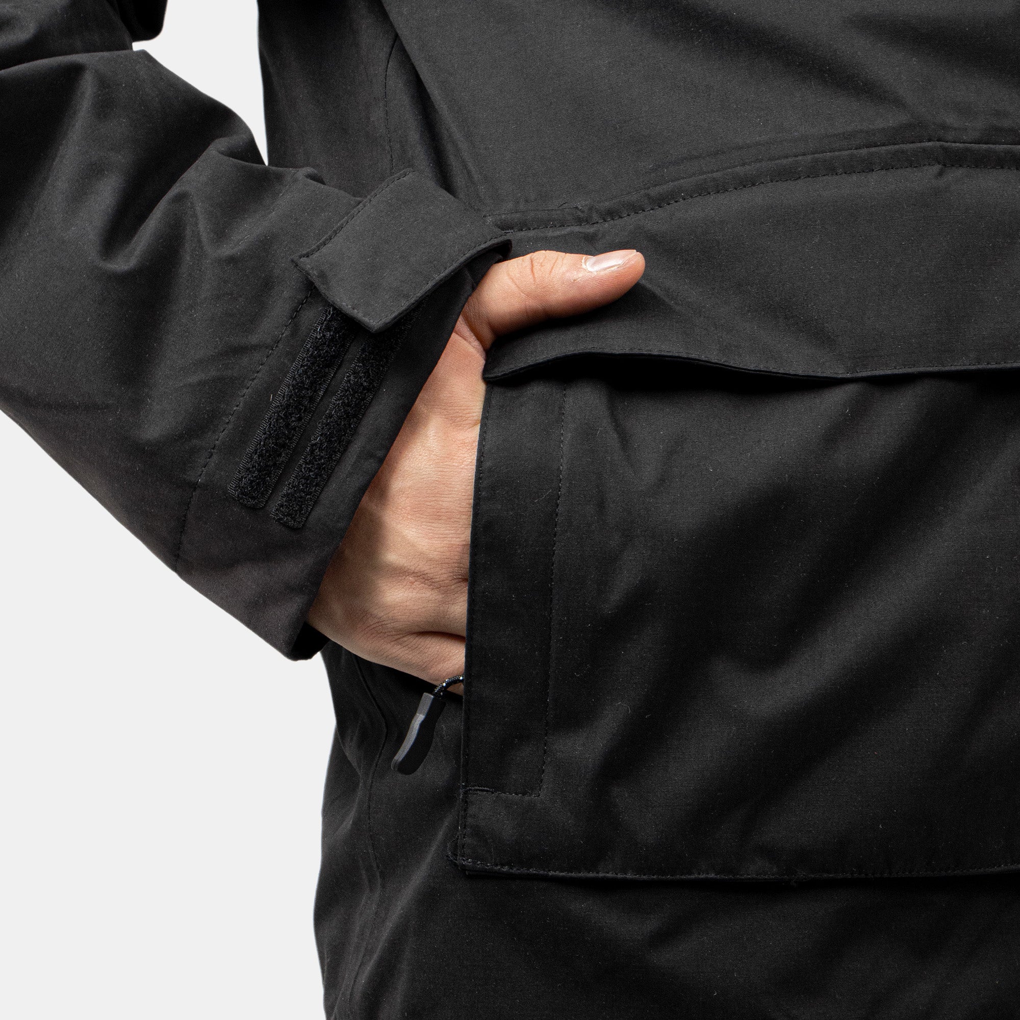 Parka Impermeable HW Vail Negro