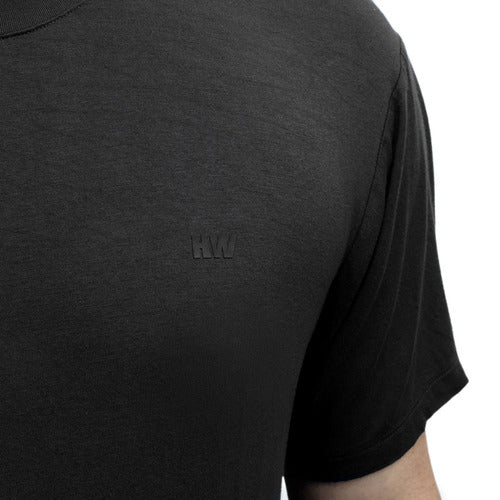 Polera HW Bamboo Black