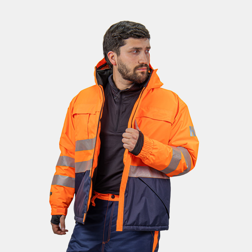 PARKA REFLECTIVA HW SIBERIA POLARIS PRO NARANJA FLUOR