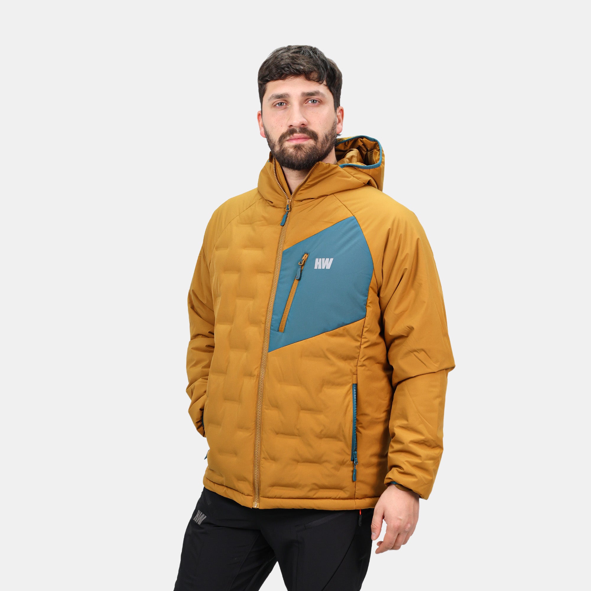 Parka Insulada HW Explorer Hombre Mostaza