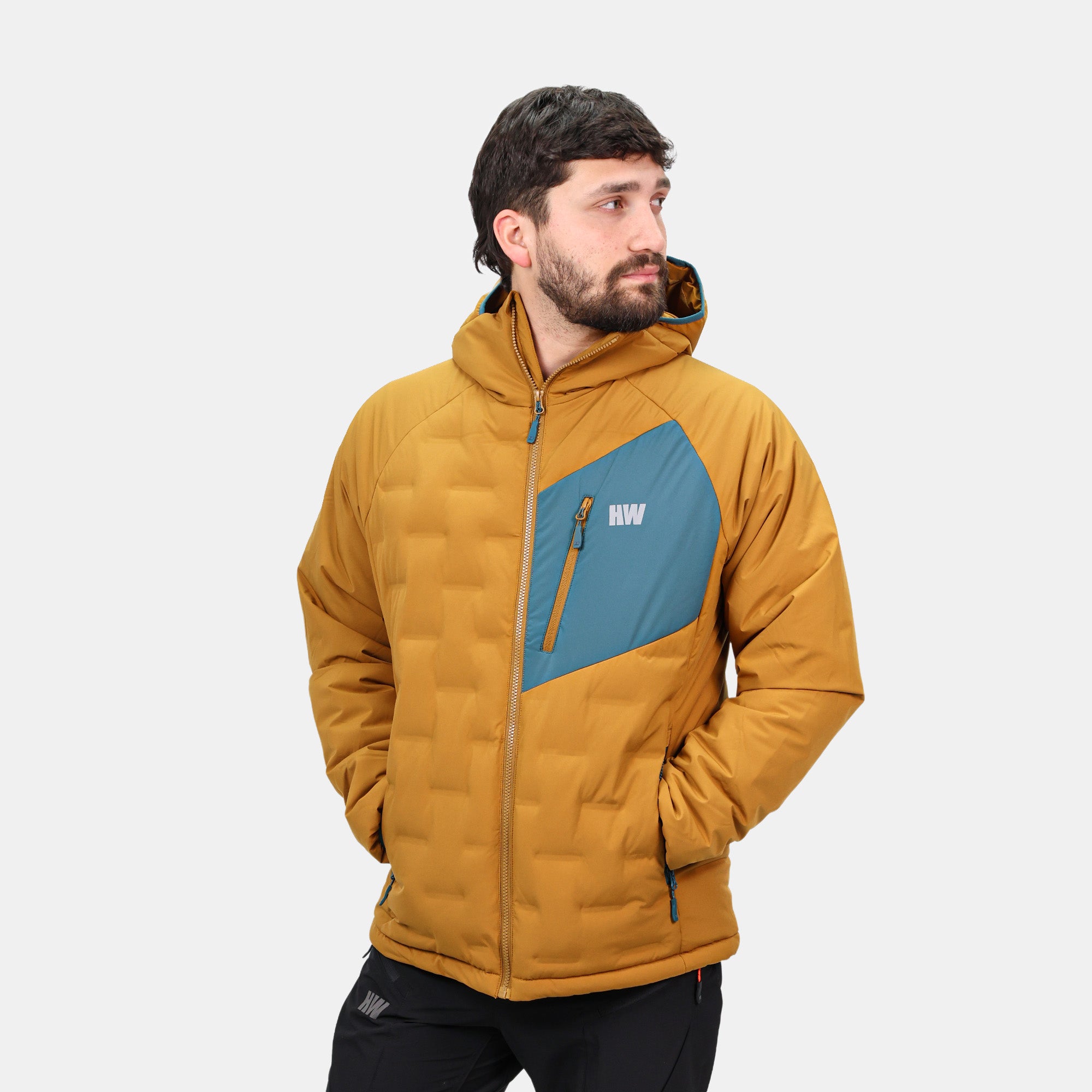 Parka Insulada HW Explorer Hombre Mostaza