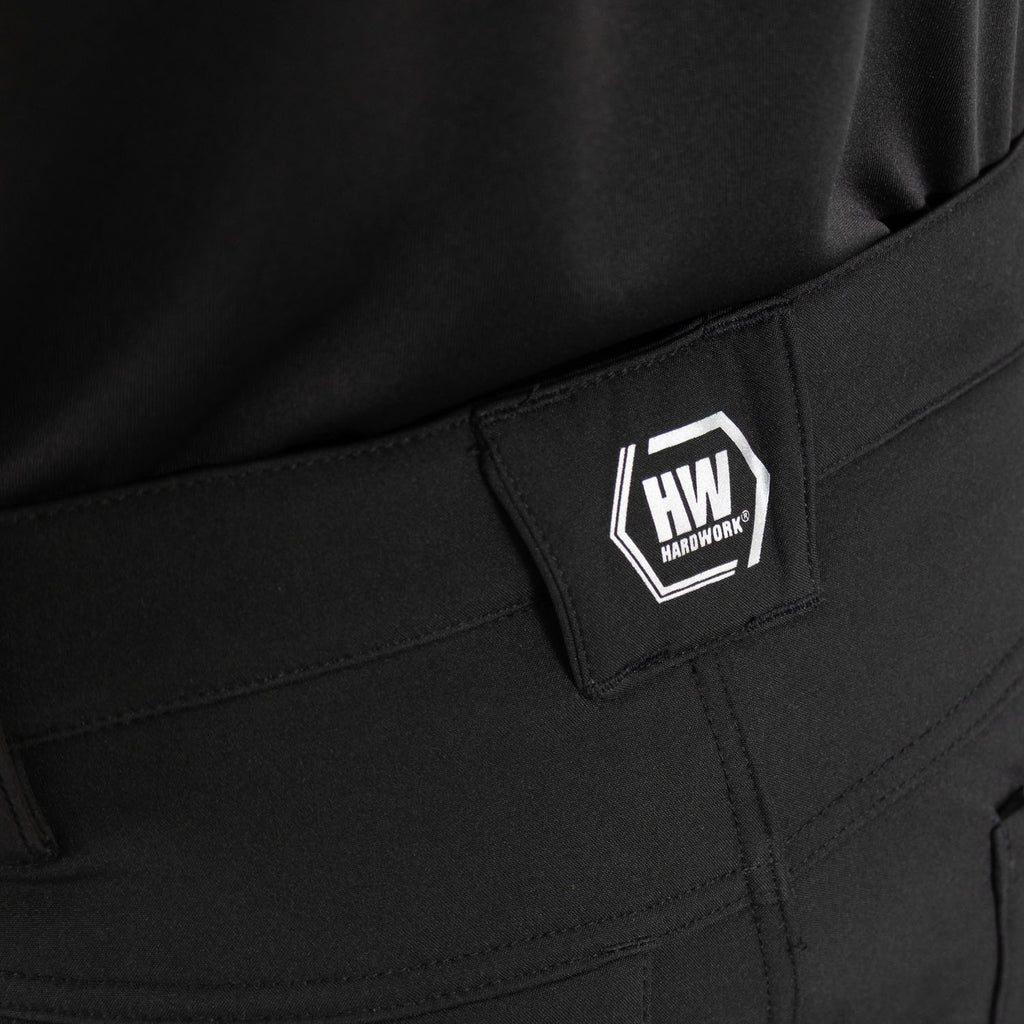PANTALÓN SOFTSHELL HW OKLAN ROJO FLUOR