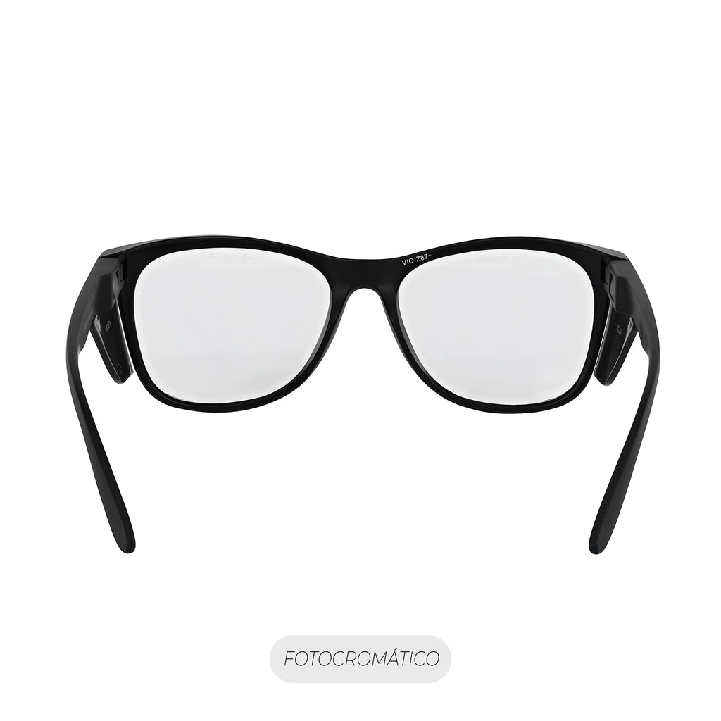 Lente Seguridad Safeblack Fotocromatico Steelpro