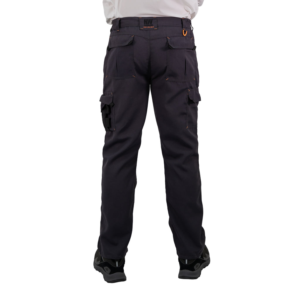 PANTALÓN CARGO HW DAKOTA ANTIÁCIDO CARBON GREY
