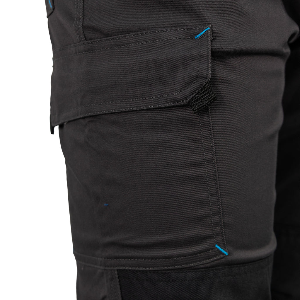 Pantalón Cargo HW Dakota Spandex Carbon Grey