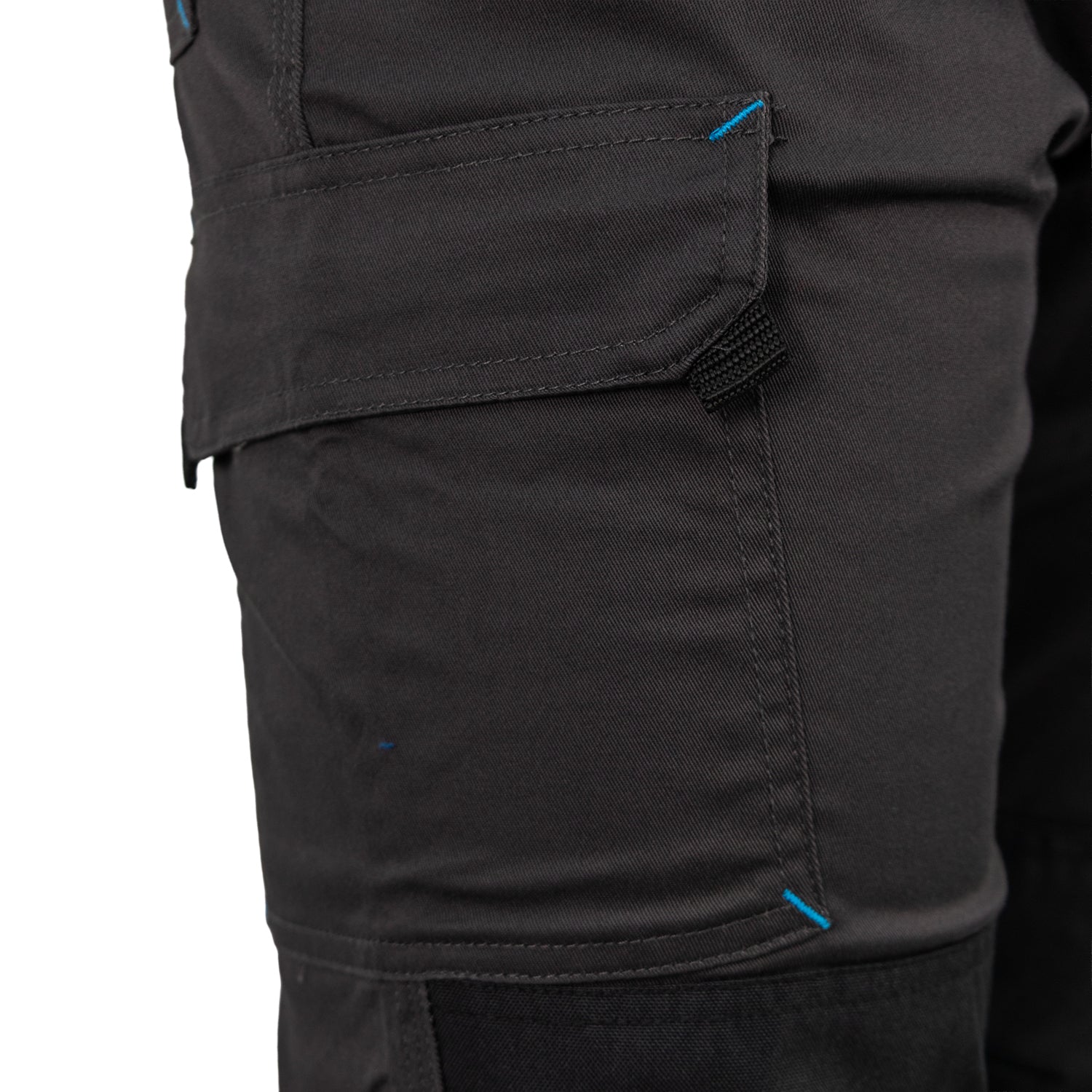 Pantalón Cargo HW Dakota Spandex Carbon Grey
