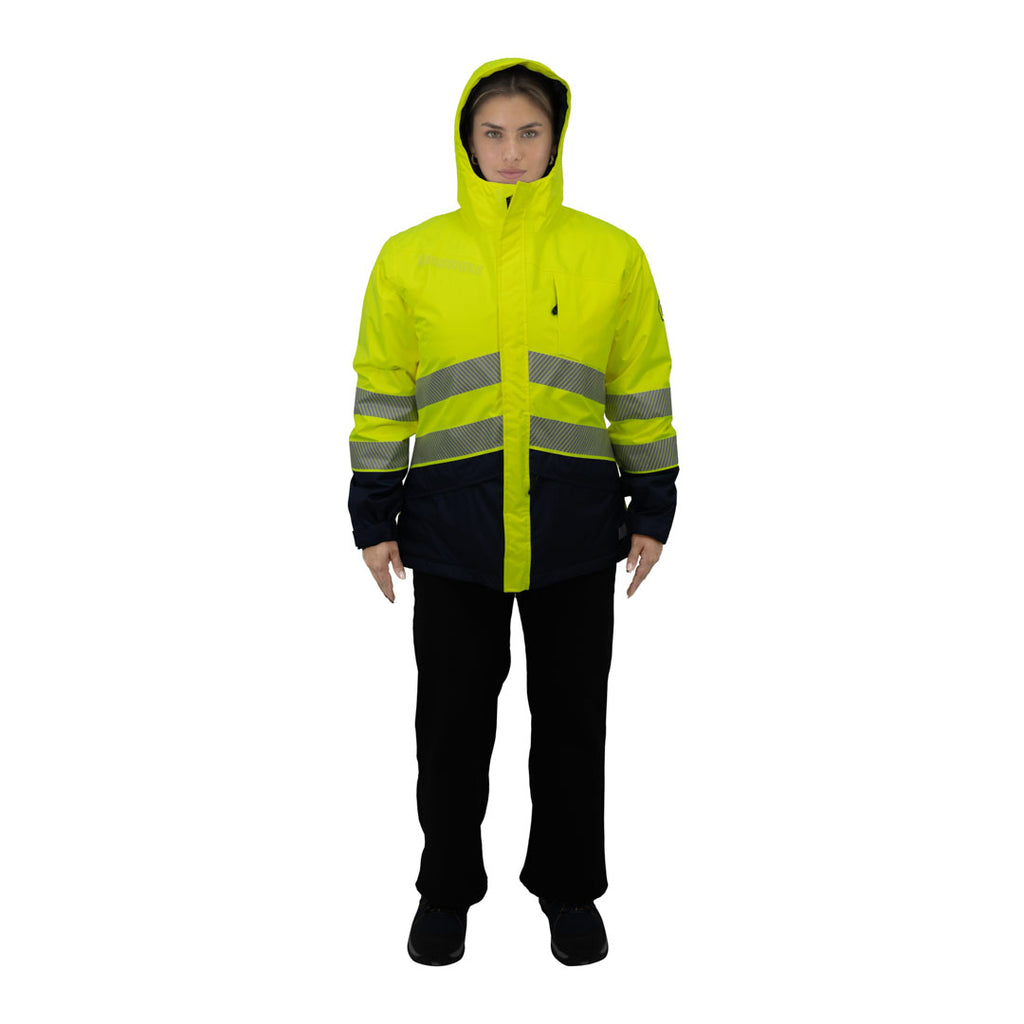 Parka HW Artica Mujer Amarillo Fluor