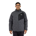 Parka Insulada HW Explorer S/Gorro Hombre Carbon Grey