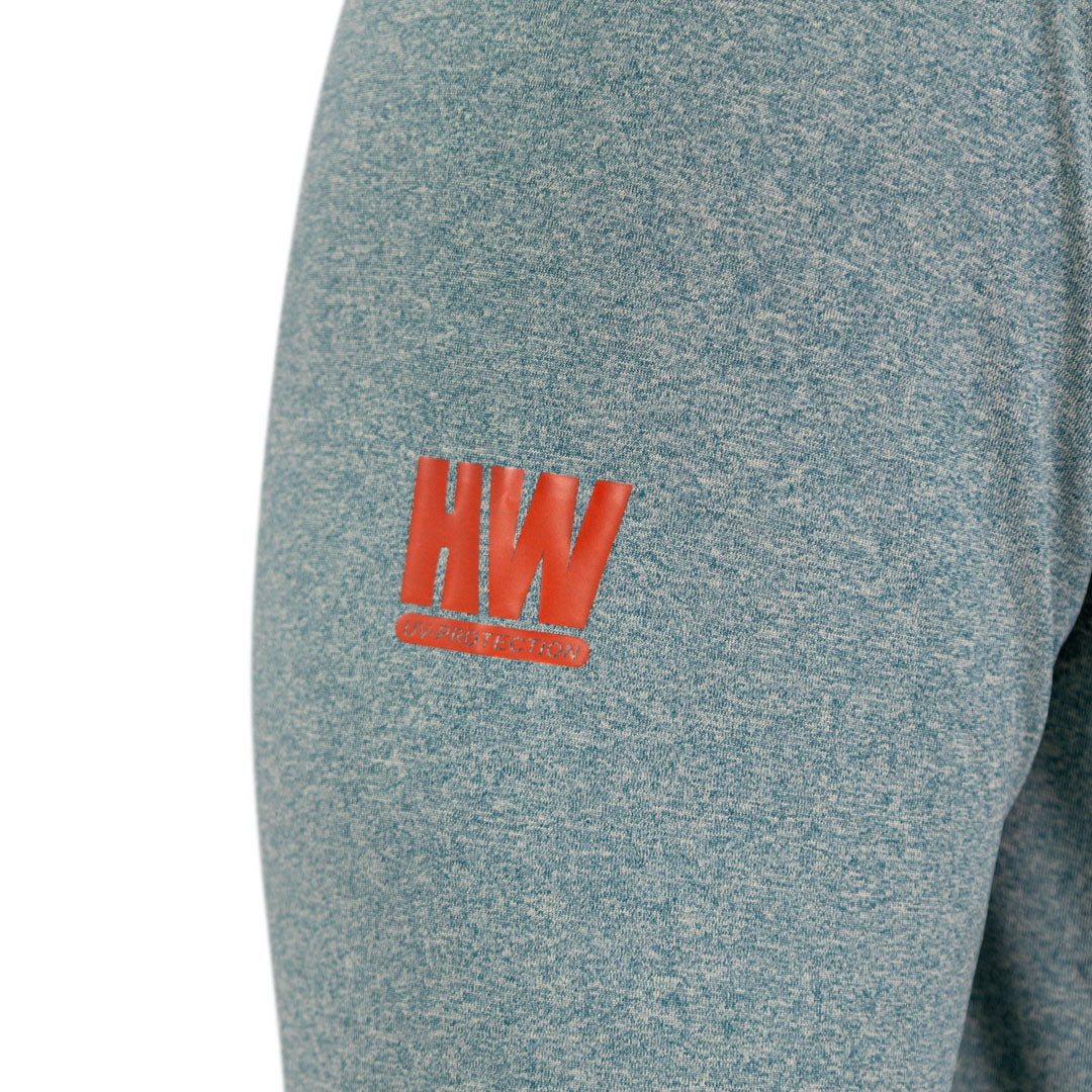 Polera Dry Fit HW SPX Manga Larga Hombre Dark Green