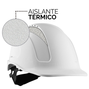 Casco MTA-V ABS Ventilado Aislante Térmico Blanco