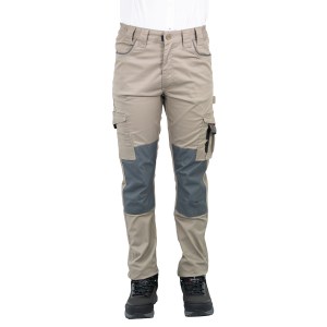Pantalón Cargo HW Dakota Spandex Cafe Mujer