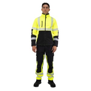 Chaqueta Softshell HW Oklan Amarillo Fluor